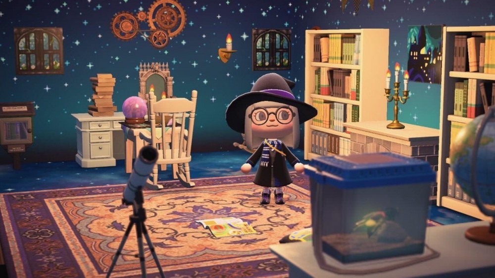 風格以「哈利波特學院風」為主