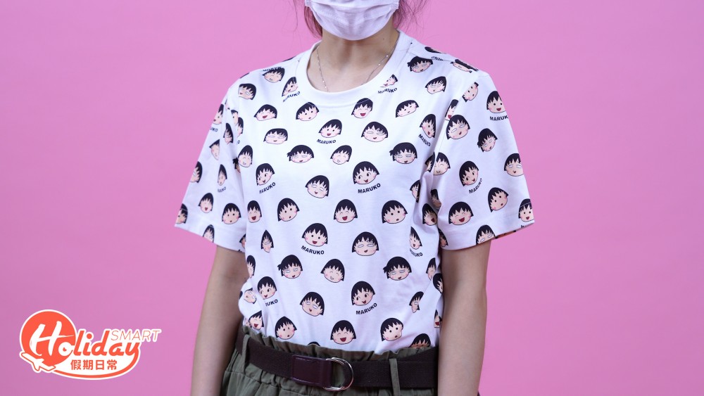 小丸子表情包Tee。