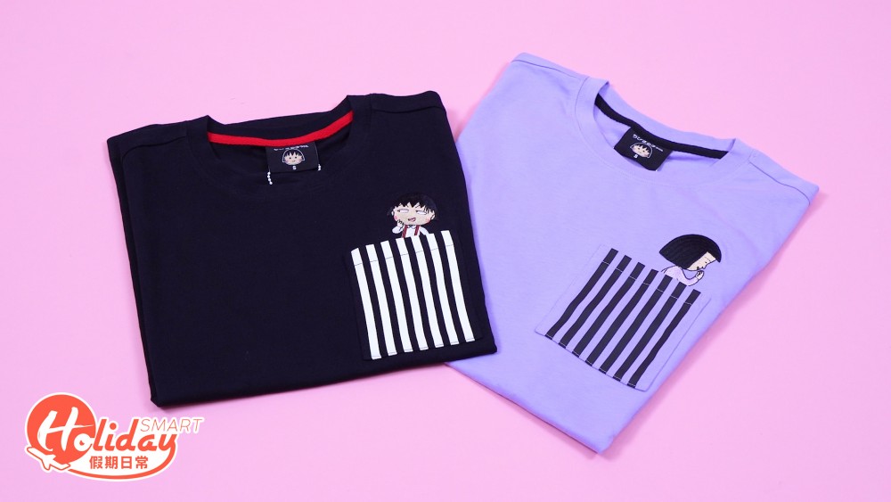 簡約Pocket Tee。