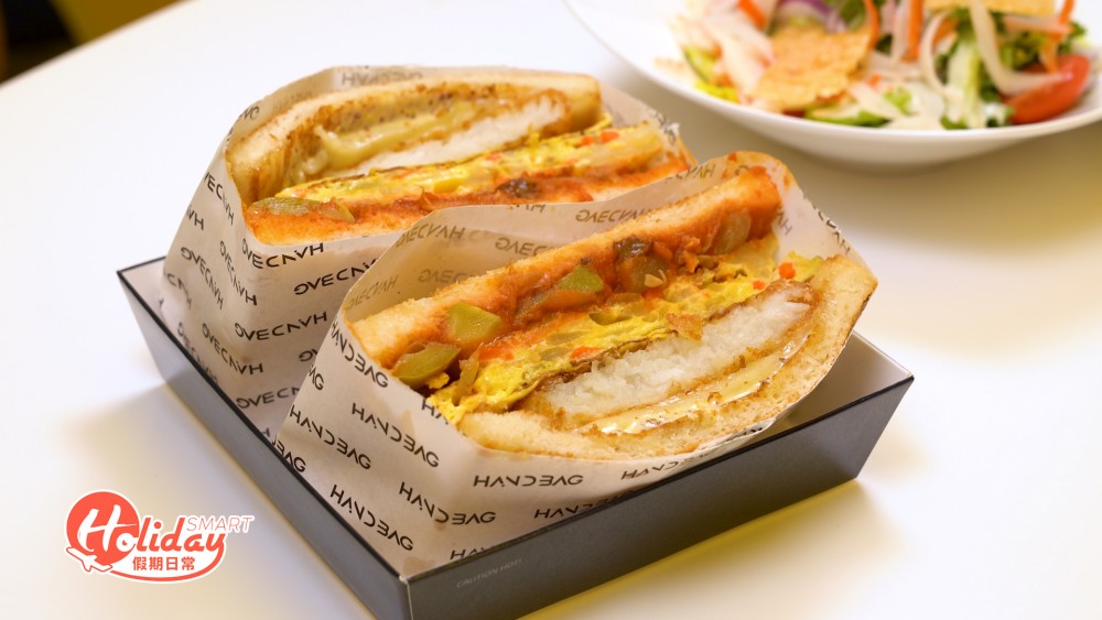 尖沙咀爆餡鐵板三文治