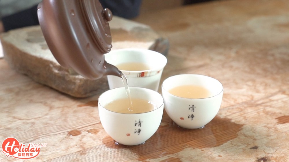 喝一口好茶,一整天都精神了。