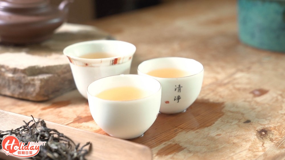 喝一口好茶,一整天都精神了。