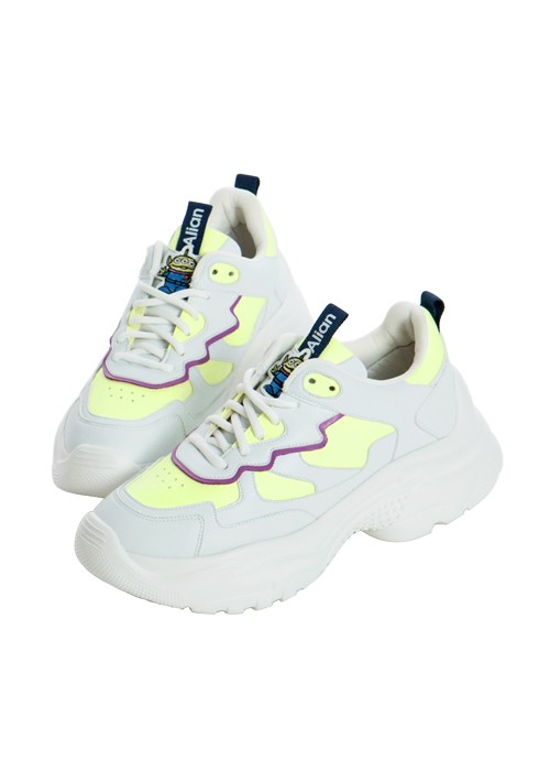 三眼仔撞色老爹鞋