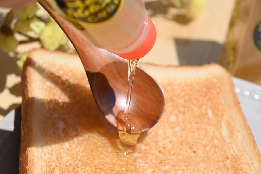 仲唔怕倒太多令麵包太甜添～