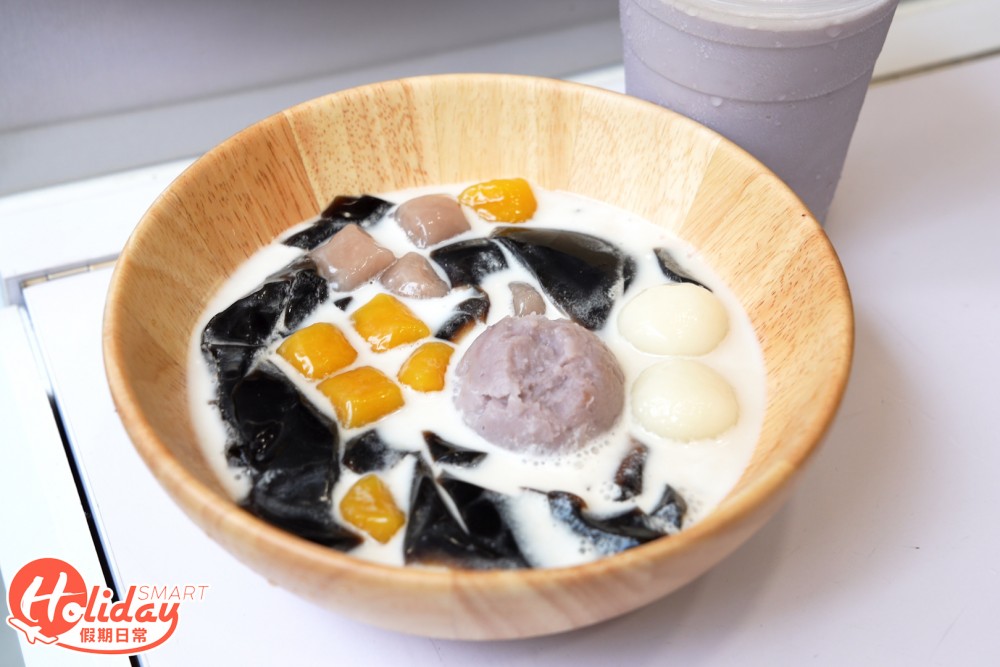 豆腐雪泥芋圓紅豆湯