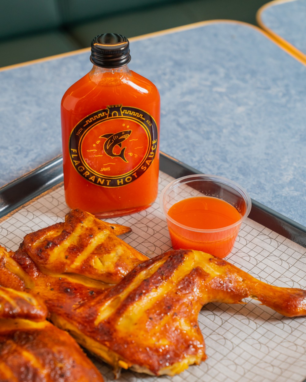 Rotisserie Chicken and Flagrant Sauce
