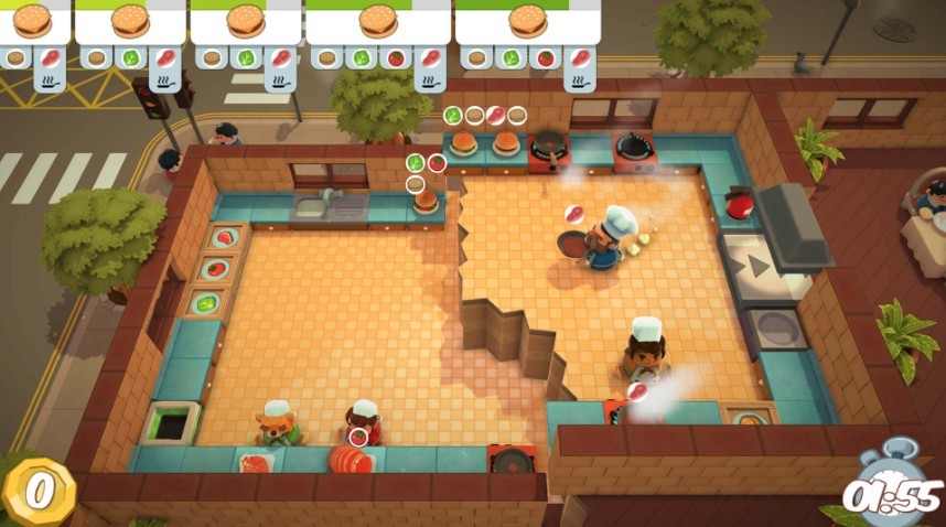《Overcooked》喺Epic Games平台開放限時免費