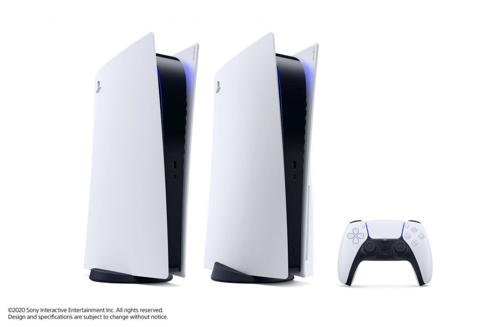 今次 PS5 一改近年嘅全黑設計,機身採用黑白配色,並以直立式設計,睇起嚟仲有啲似獎盃添!