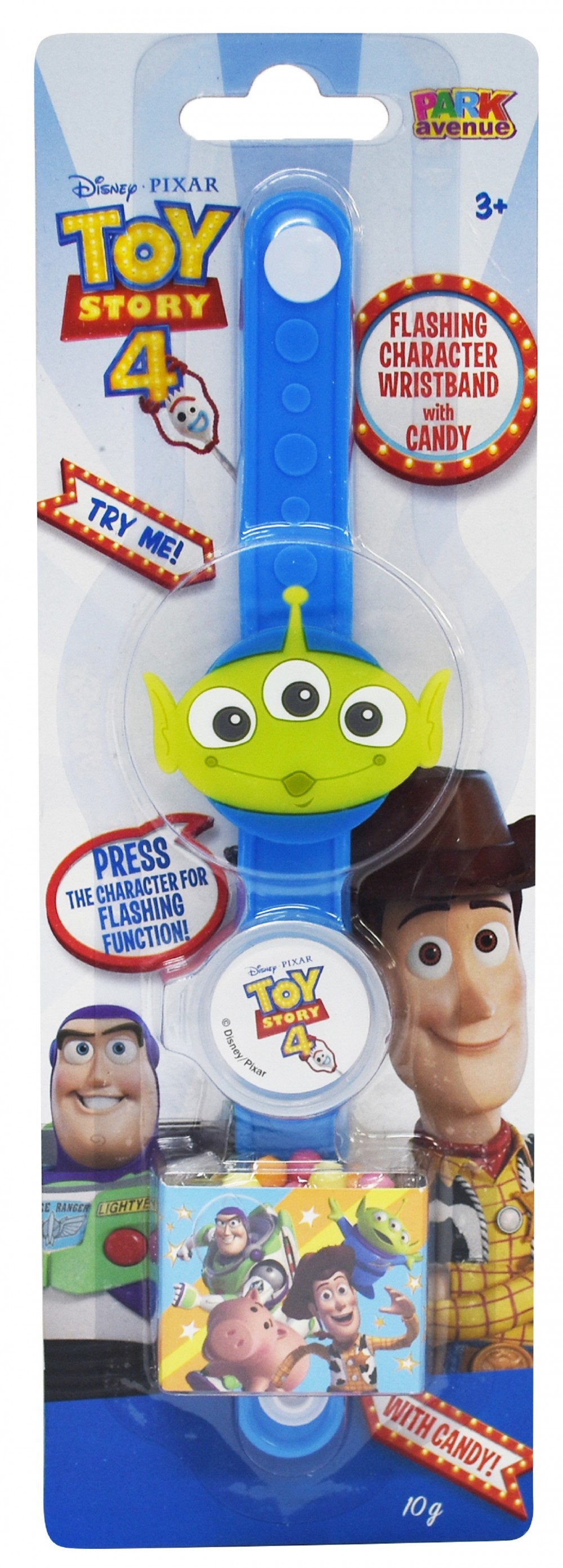 反斗奇兵4閃燈手帶連糖果$20