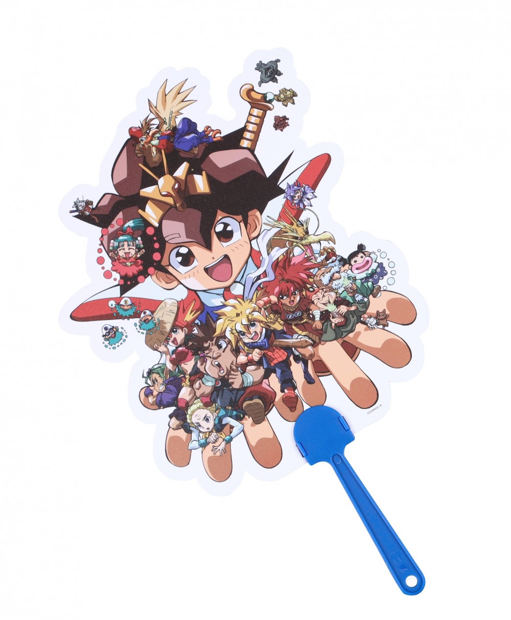 LCX x 《魔神英雄傳》七魂龍神丸之夏日歷險展覽限定扇子