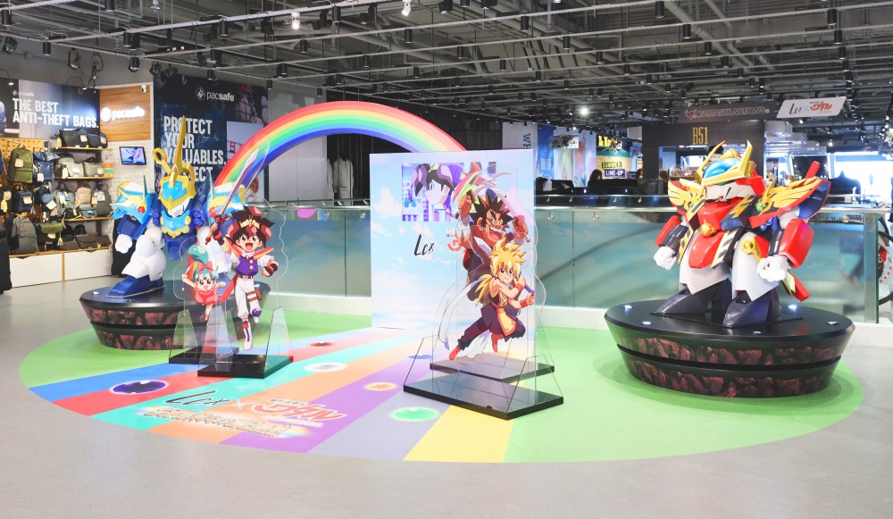 LCX x 《魔神英雄傳》七魂龍神丸之夏日歷險展覽