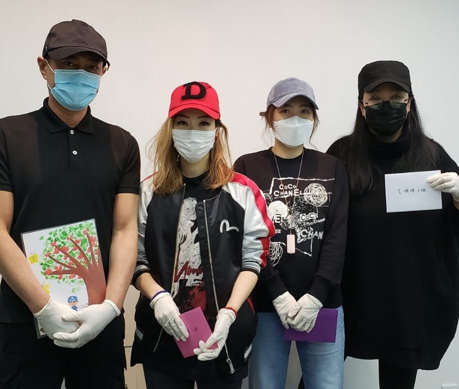 古天樂撲到過百萬口罩，除咗派畀年長藝人外，更捐口罩畀弱勢社群