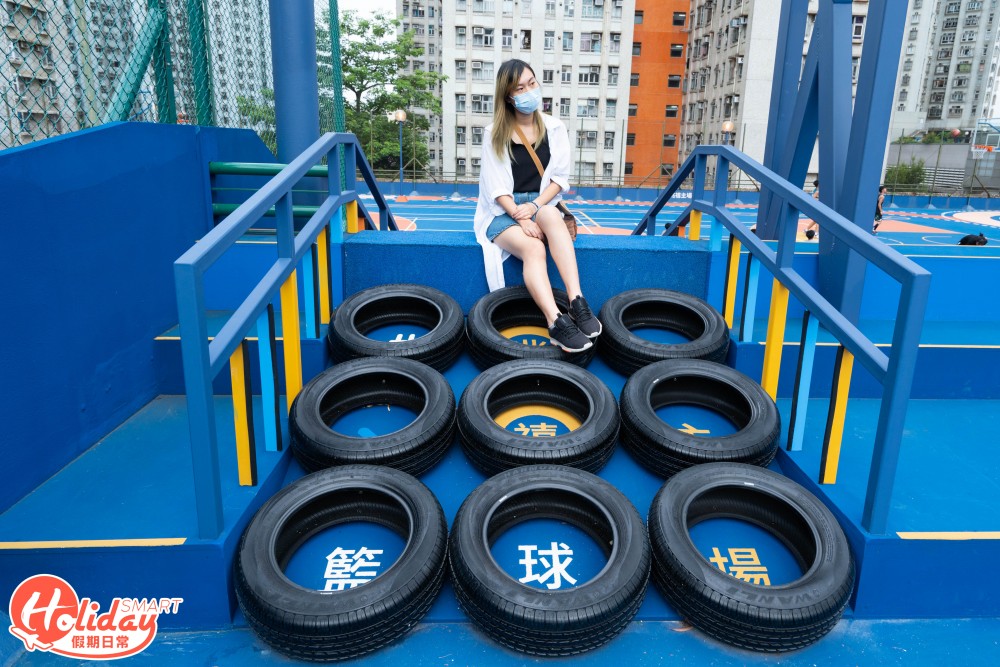 兆禧籃球場翻新後有超多打卡位！