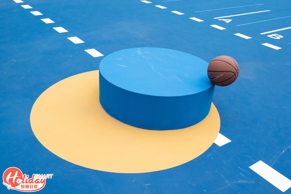 兆禧籃球場翻新後有超多打卡位！
