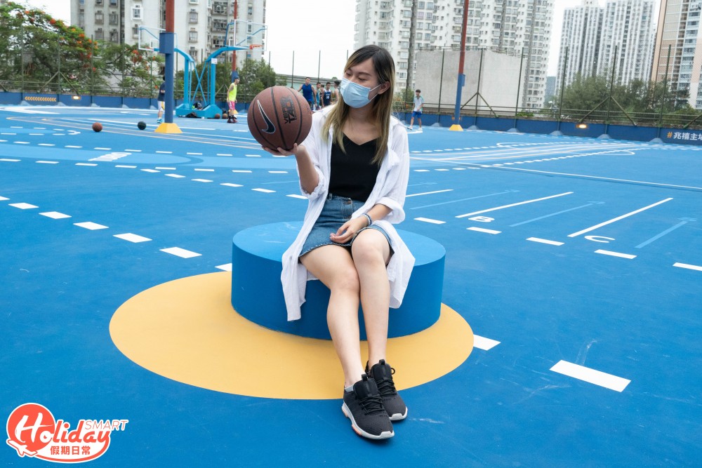兆禧籃球場翻新後有超多打卡位！
