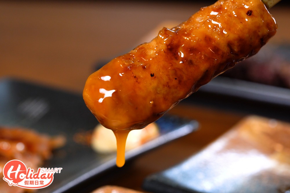 免治雞肉捧配日本蛋