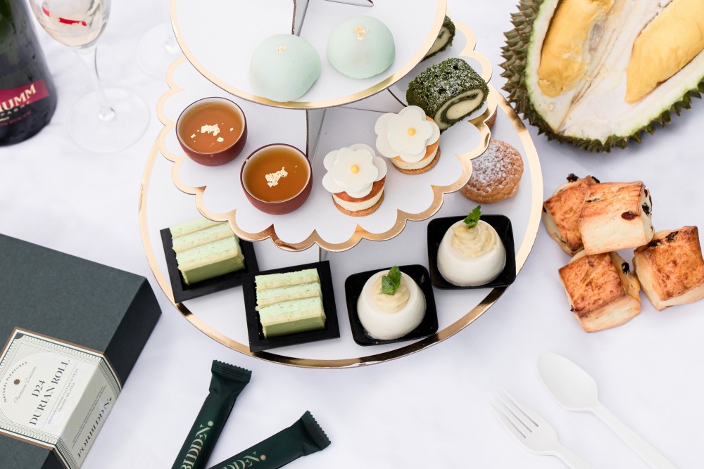 Hotel ICON 3層架榴槤下午茶外賣