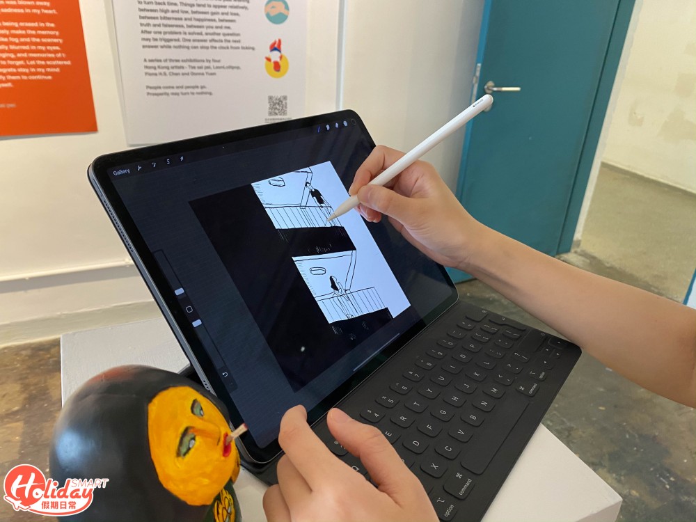 【中環好去處】謝曬皮《無情夜冷風》畫展 ！