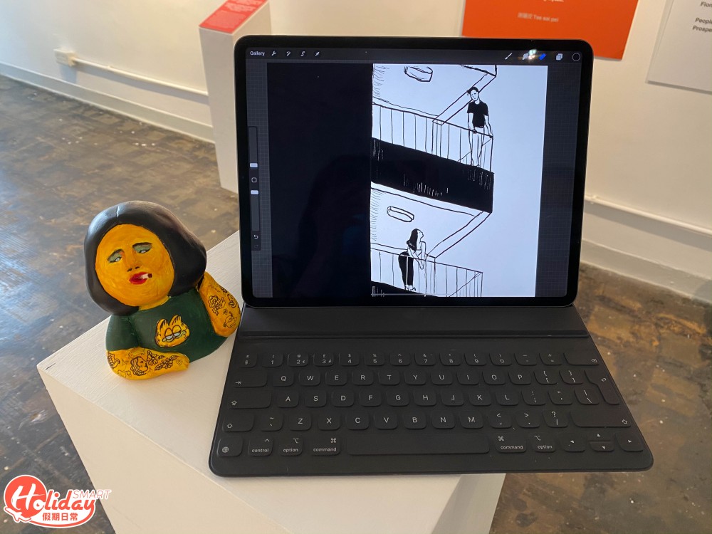 【中環好去處】謝曬皮《無情夜冷風》畫展 ！