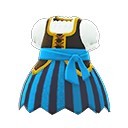 海盜連身裙（藍）