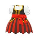 海盜連身裙（紅）