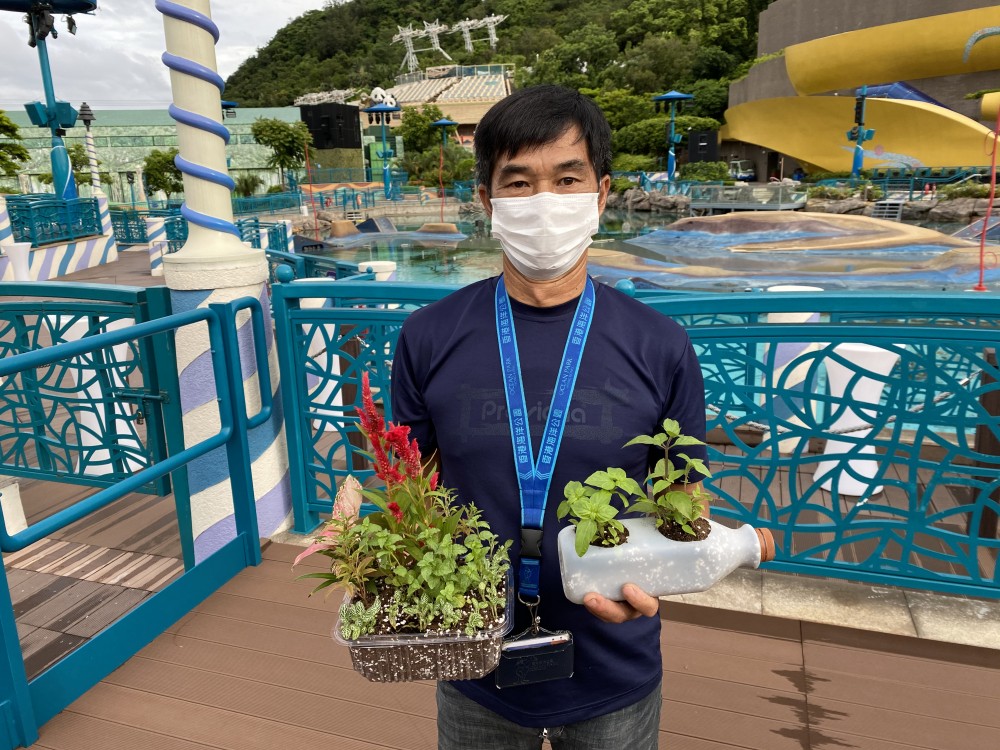 海洋公園高級園林監督梁耀棠