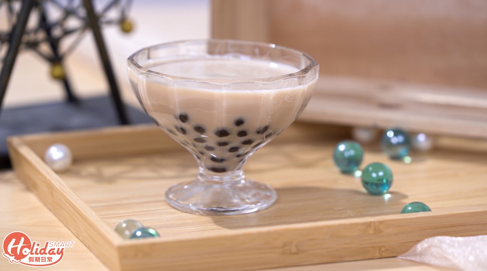 自製珍珠奶茶布丁