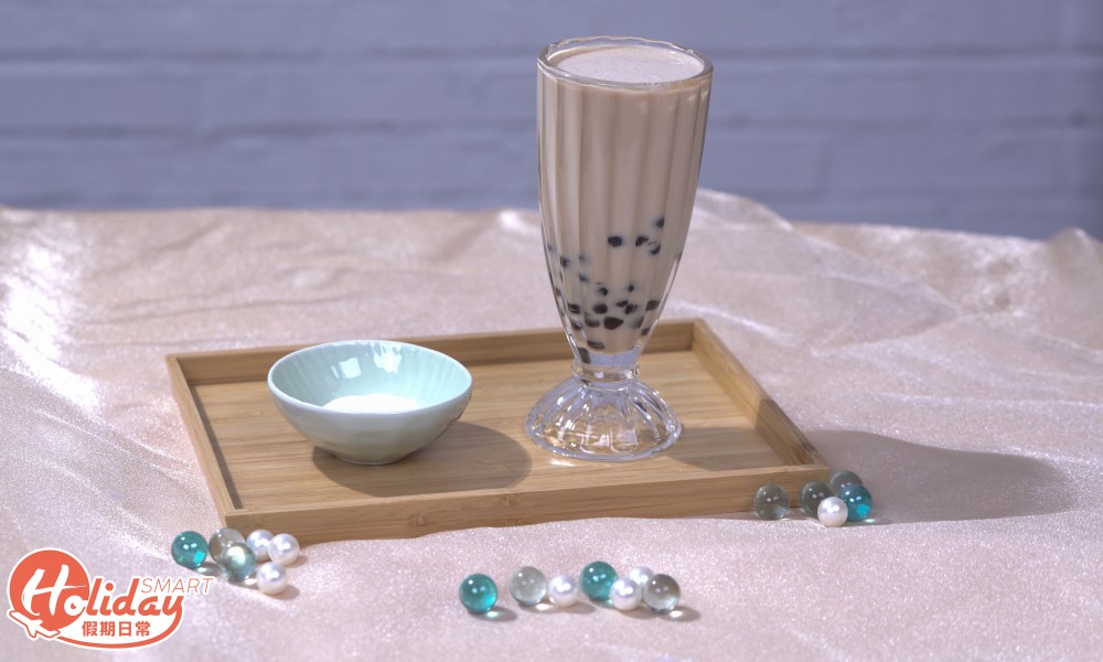 自製珍珠奶茶布丁