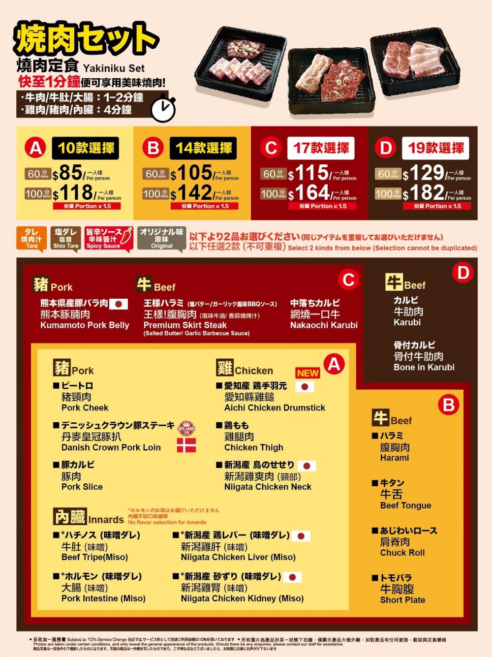 尖沙咀新開牛角Buffet第二分店