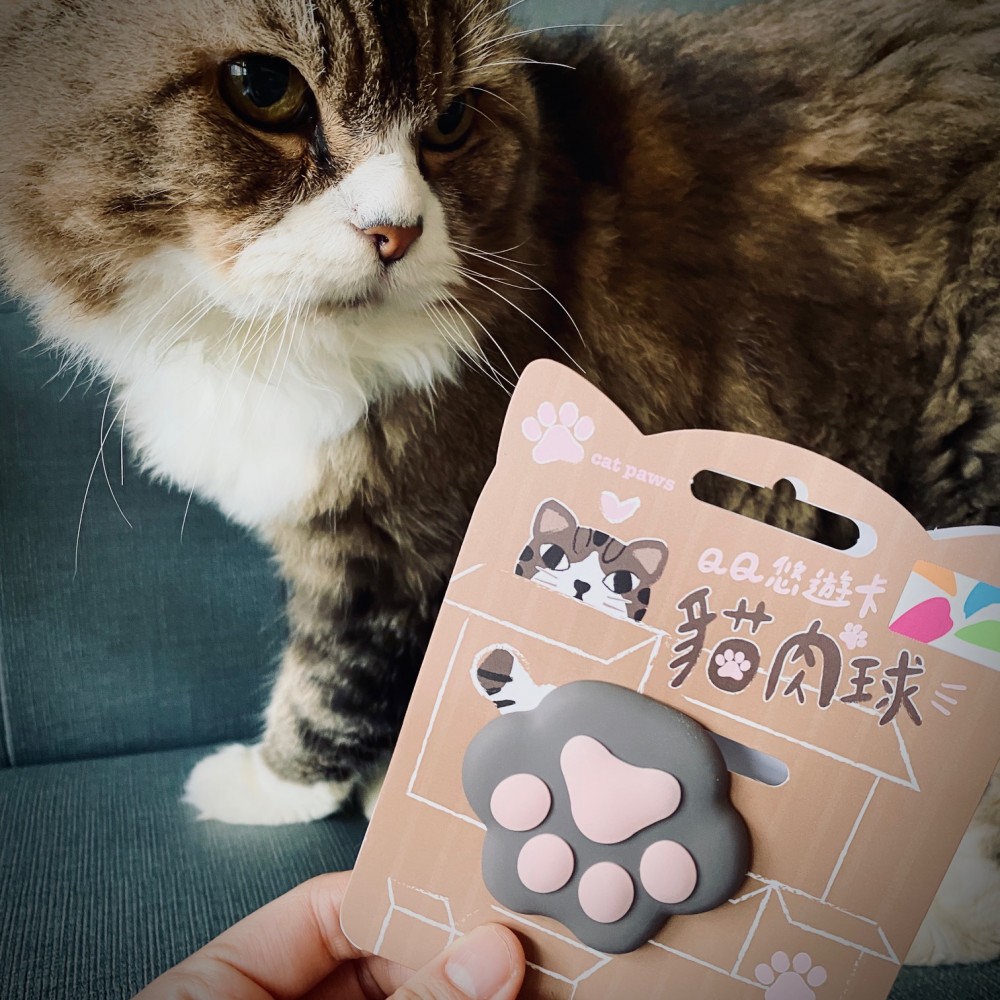 貓掌QQ手機支架造型悠遊卡