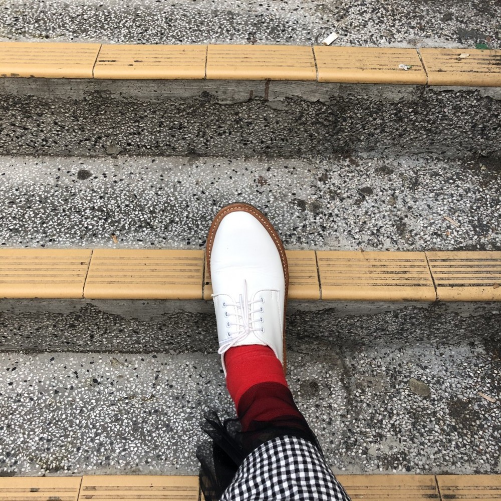 編輯的Chenjingkai皮鞋。