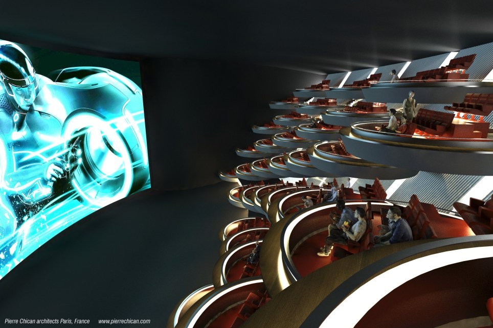 巴黎就有一間打破傳統座位設計，以歌劇院包箱式嘅戲院開幕喇！