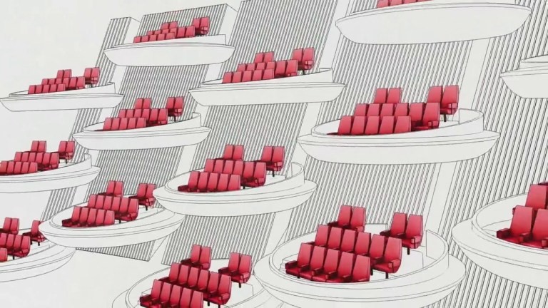 好似一個個歌劇院中嘅包箱呀