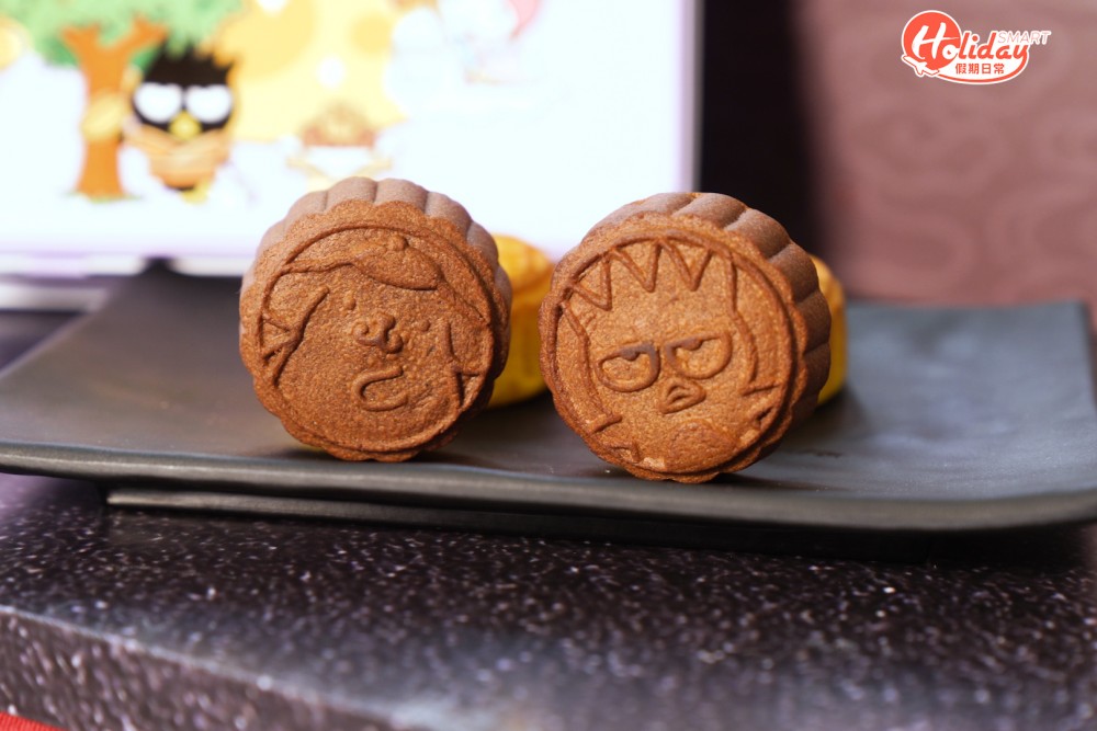 月餅最後會印上可愛Sanrio角色頭像。