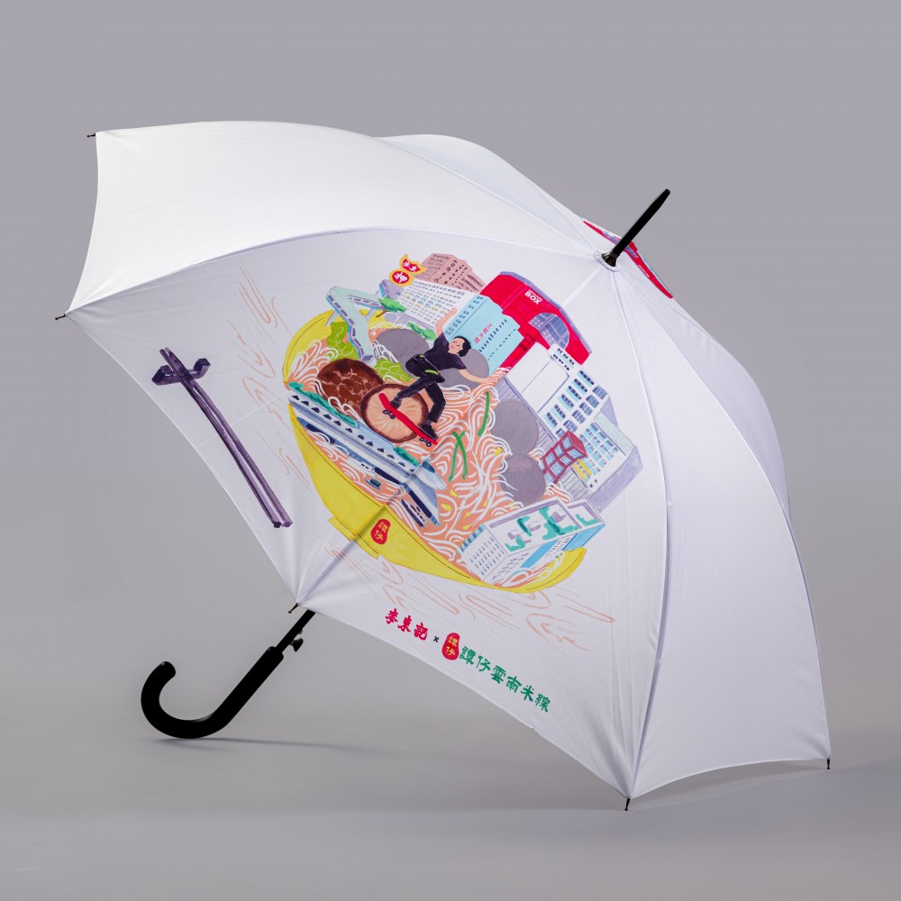 譚仔聯乘本地插畫師推出18款限定「譚仔遮遮