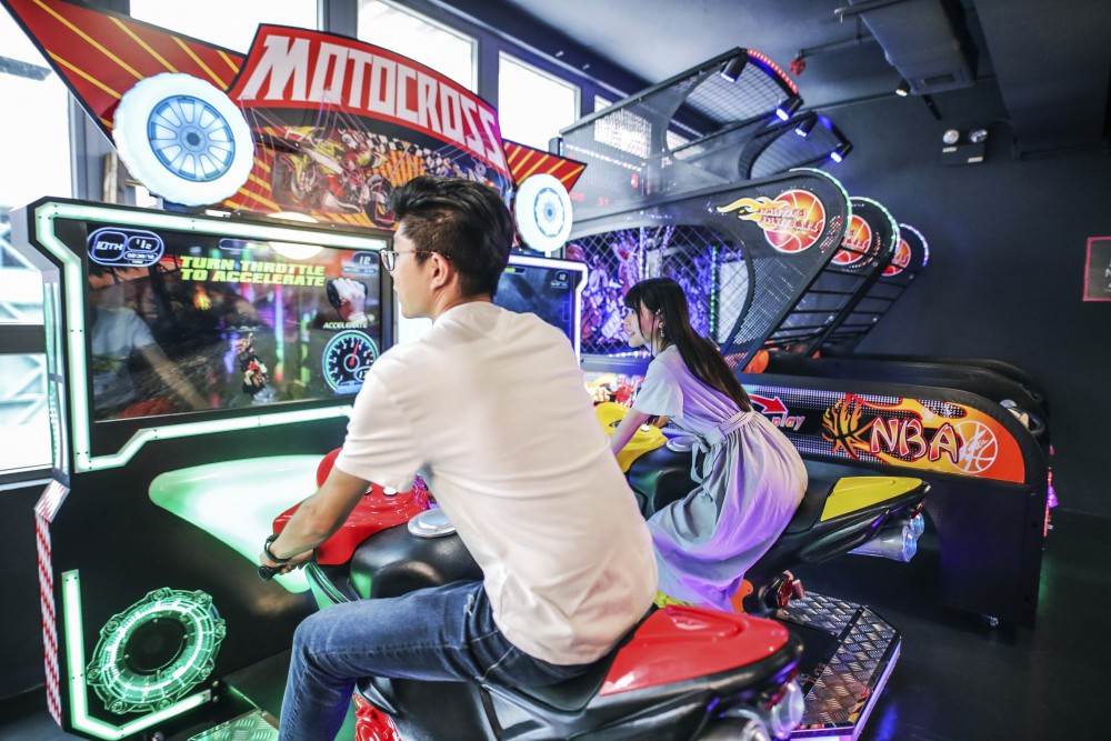 除了設有多款結合玩樂及運動設備，亦有合家歡遊戲。