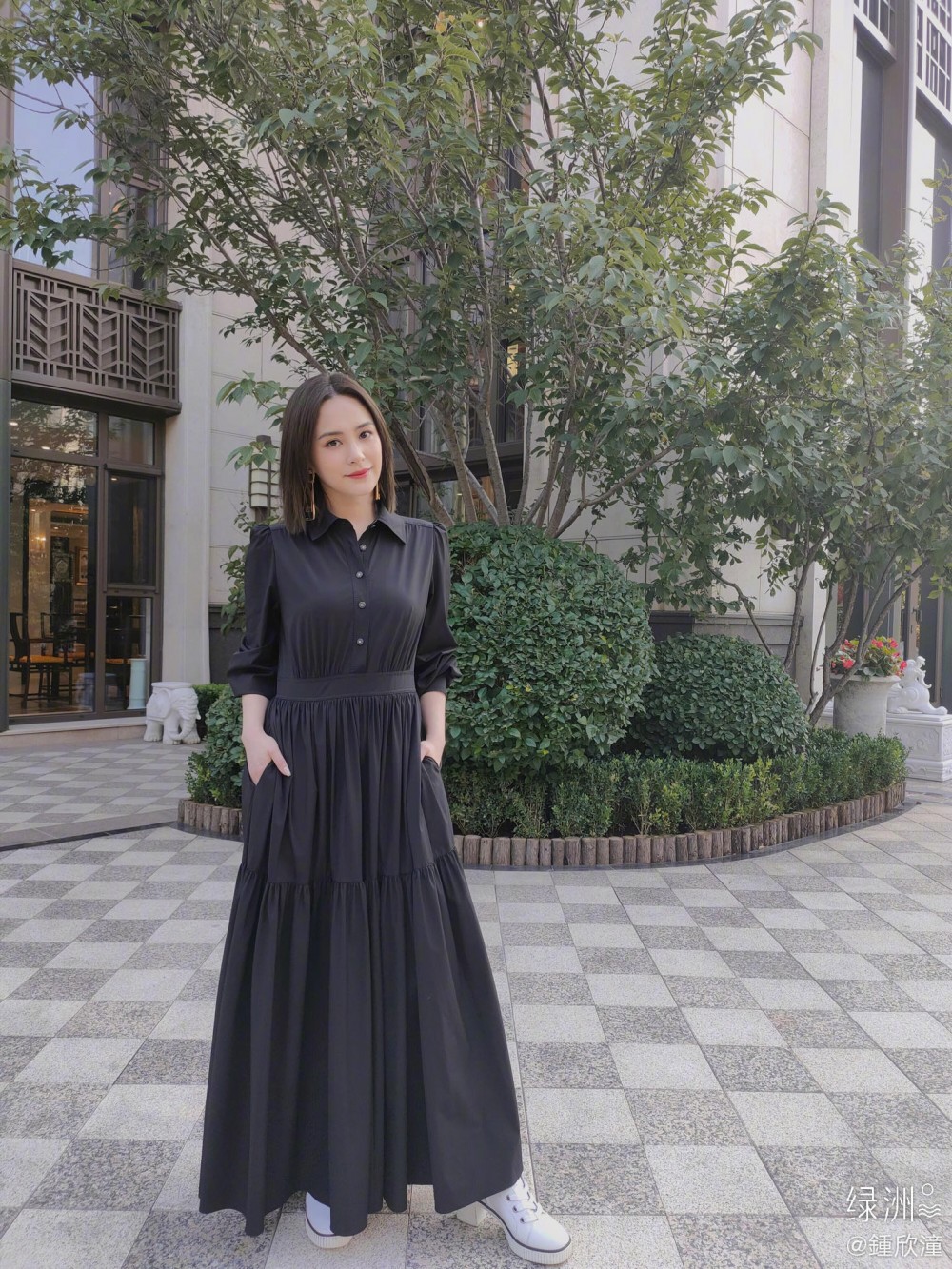 阿嬌近日剪短頭髮以近形象示人。