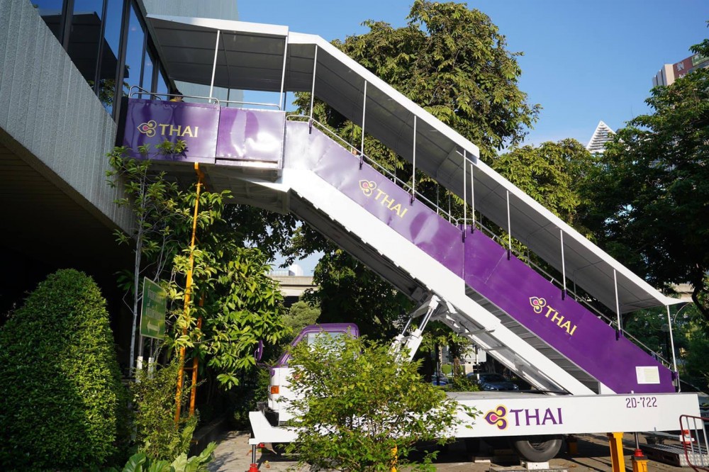 泰國航空早前就開設咗飛機主題餐廳