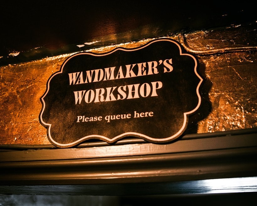 頂層嘅魔杖體驗區