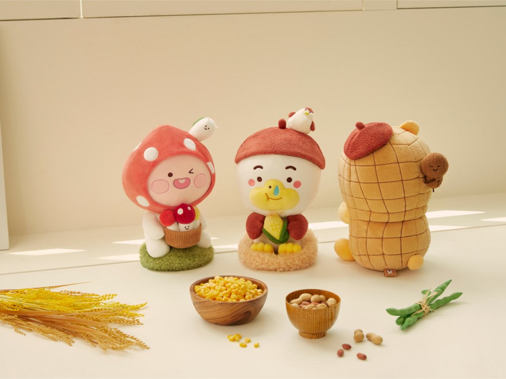 韓國Kakao Friends推出全新秋天果實系列,一眾主角化身秋收嘅果子,超可愛!