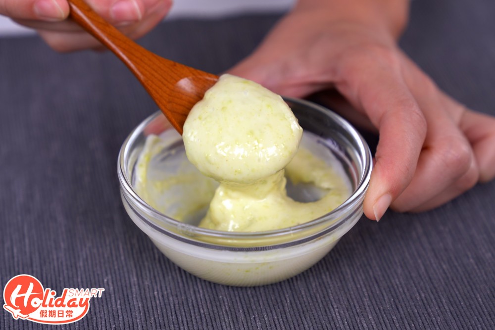 醬汁稍微加入少許鹽調味