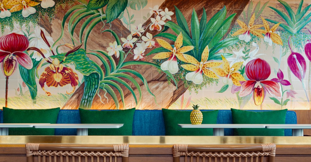 酒吧嘅裝修亦充滿熱帶風情。