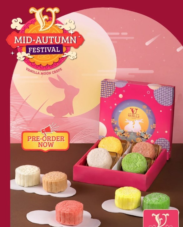 馬來西亞千層蛋糕店首創千層冰皮月餅！