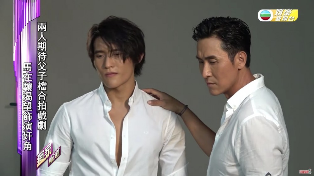 兩人首次拍檔開工,提到會唔會將來合體拍劇,馬德鐘就話有機