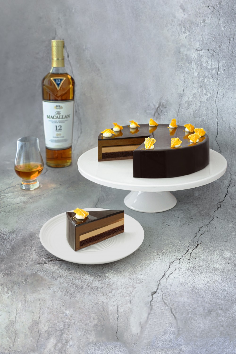 威士忌黑朱古力慕絲蛋糕