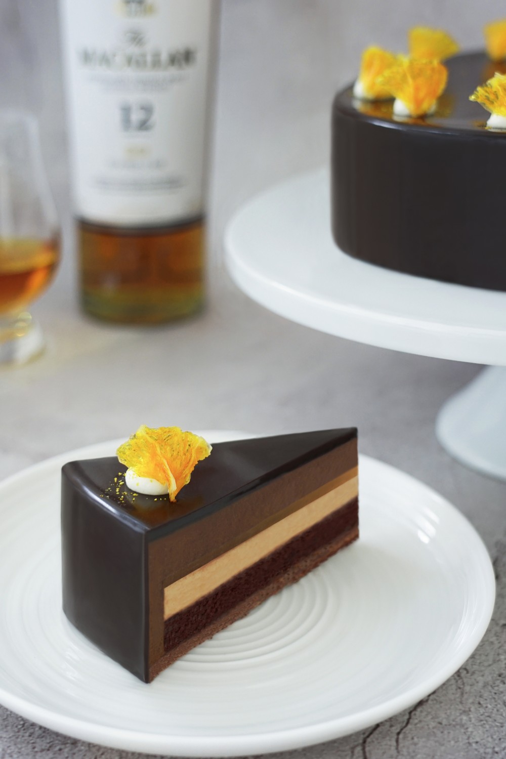 威士忌黑朱古力慕絲蛋糕