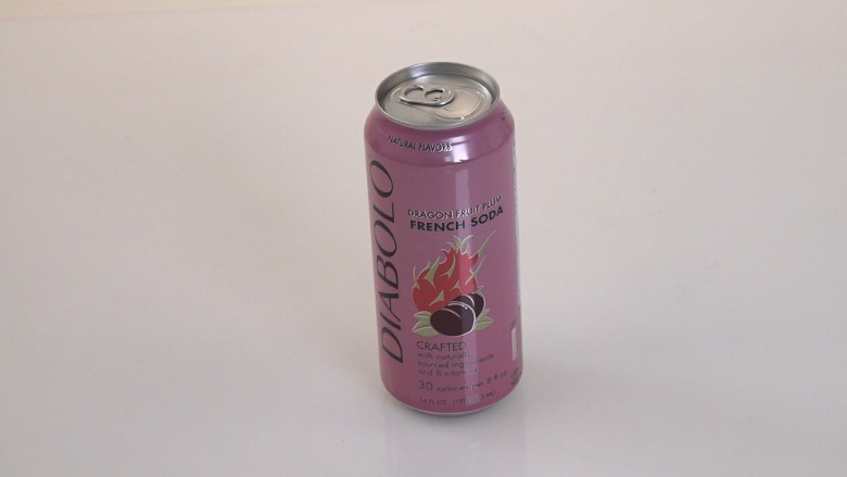 DIABOLO Dragon Fruit Plum Flavoured French Soda 糖分含量最高