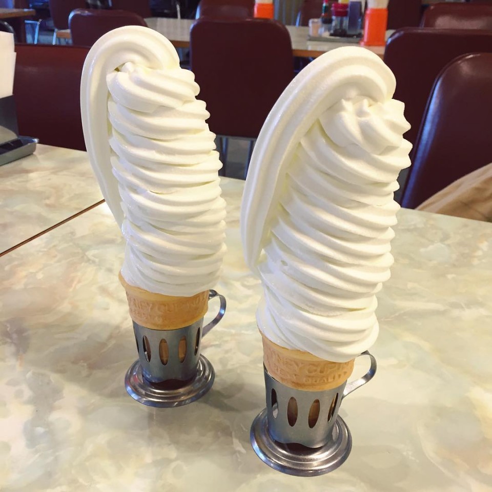 日本岩手縣超巨型雪糕!