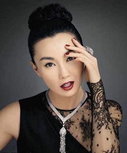 張曼玉毫無架子。