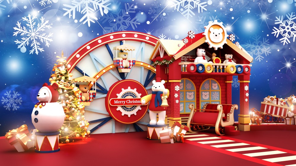 青衣城「聖誕馬戲『風』飄雪樂園」